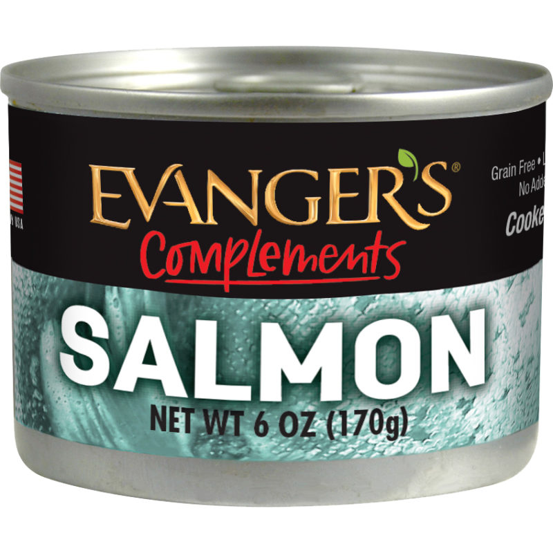 Complements Grain Free Salmon for Dogs & Cats 6 oz Evanger's Dog
