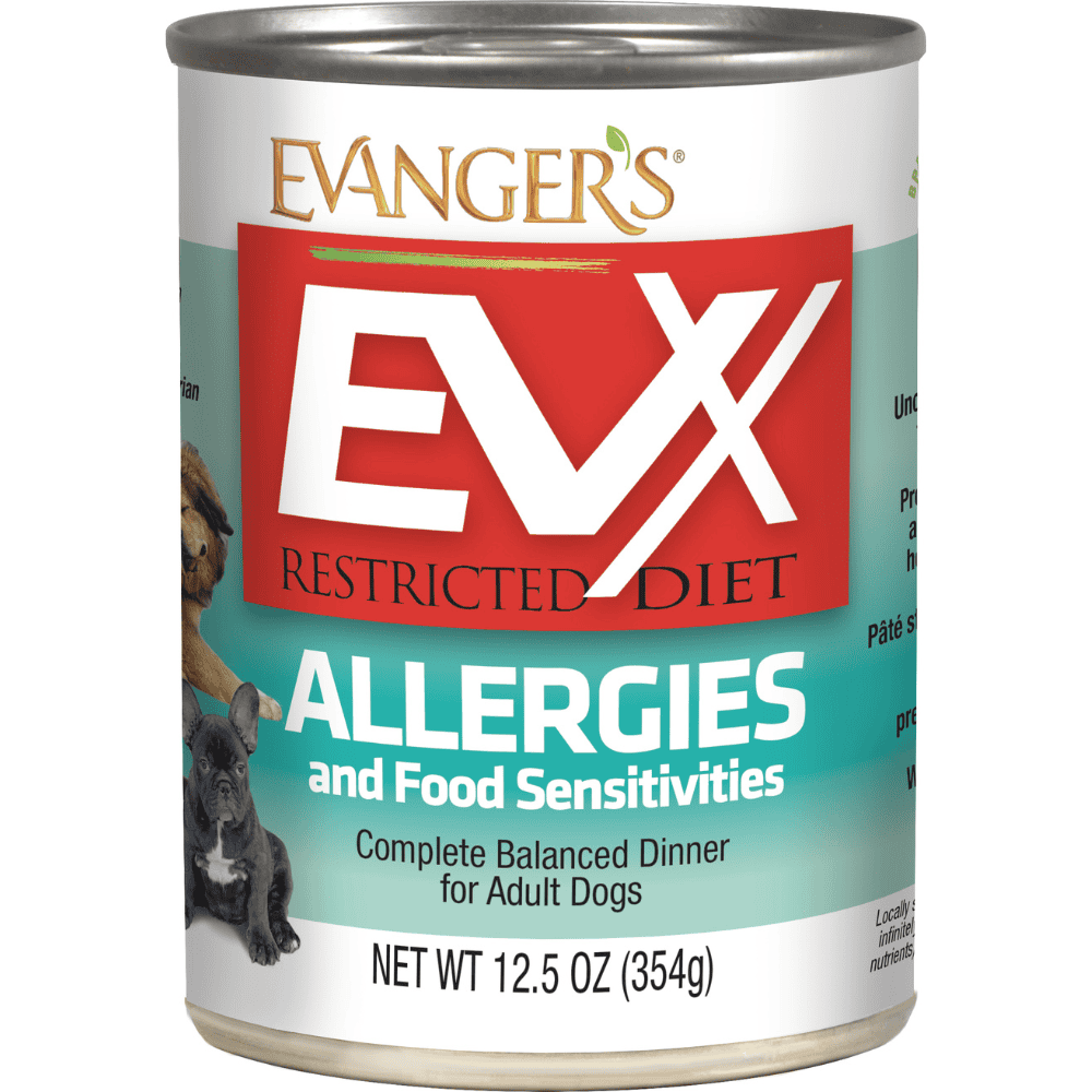 Evangers EVX Restricted Diet Allergies and Food Sensitivities Dog Food