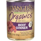 Organic Beef Dinner for Dogs - Case of 12