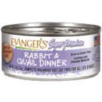 Super Premium Rabbit and Quail Dinner for Cats - Case of 24