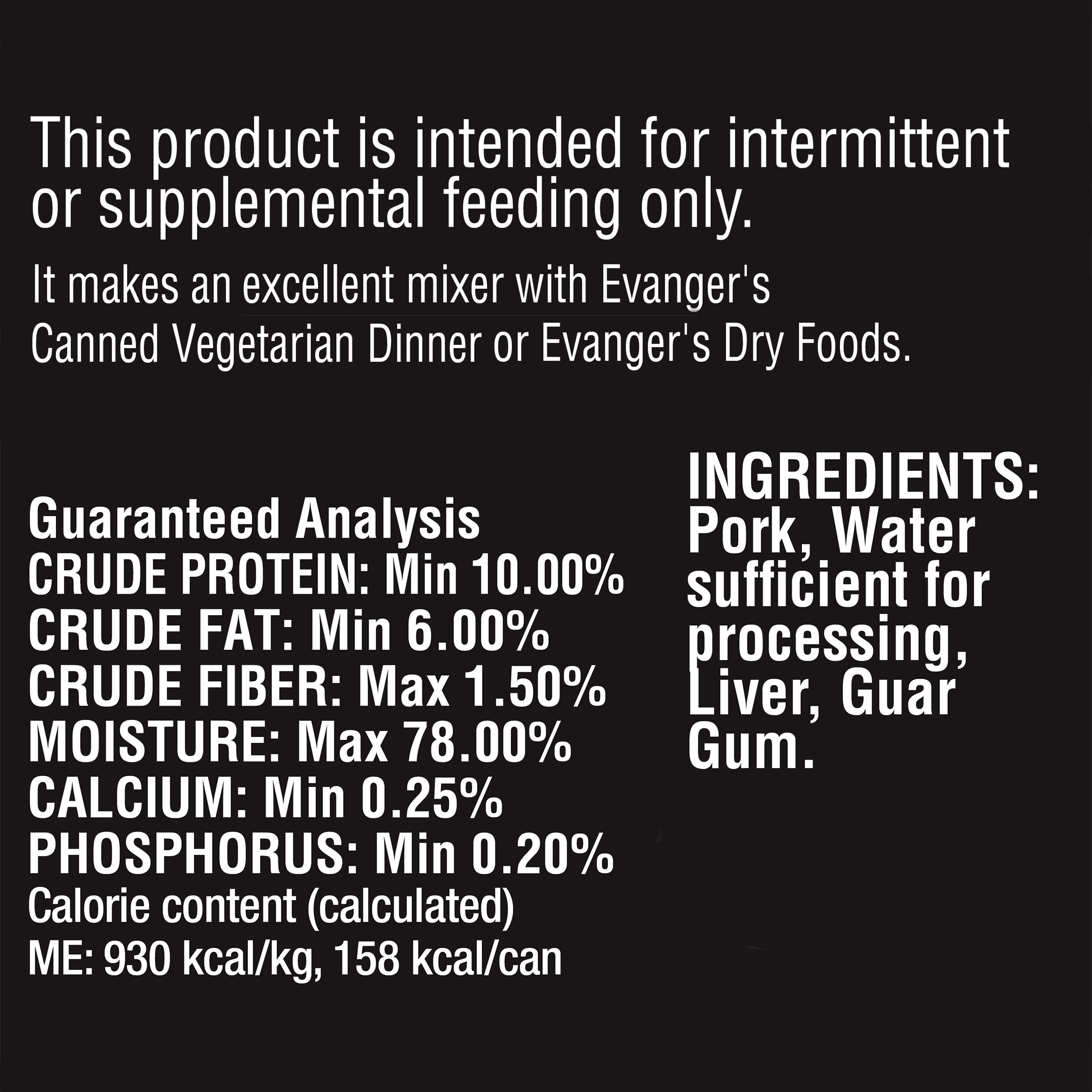Complements Grain Free Pork for Dogs & Cats - Image 2