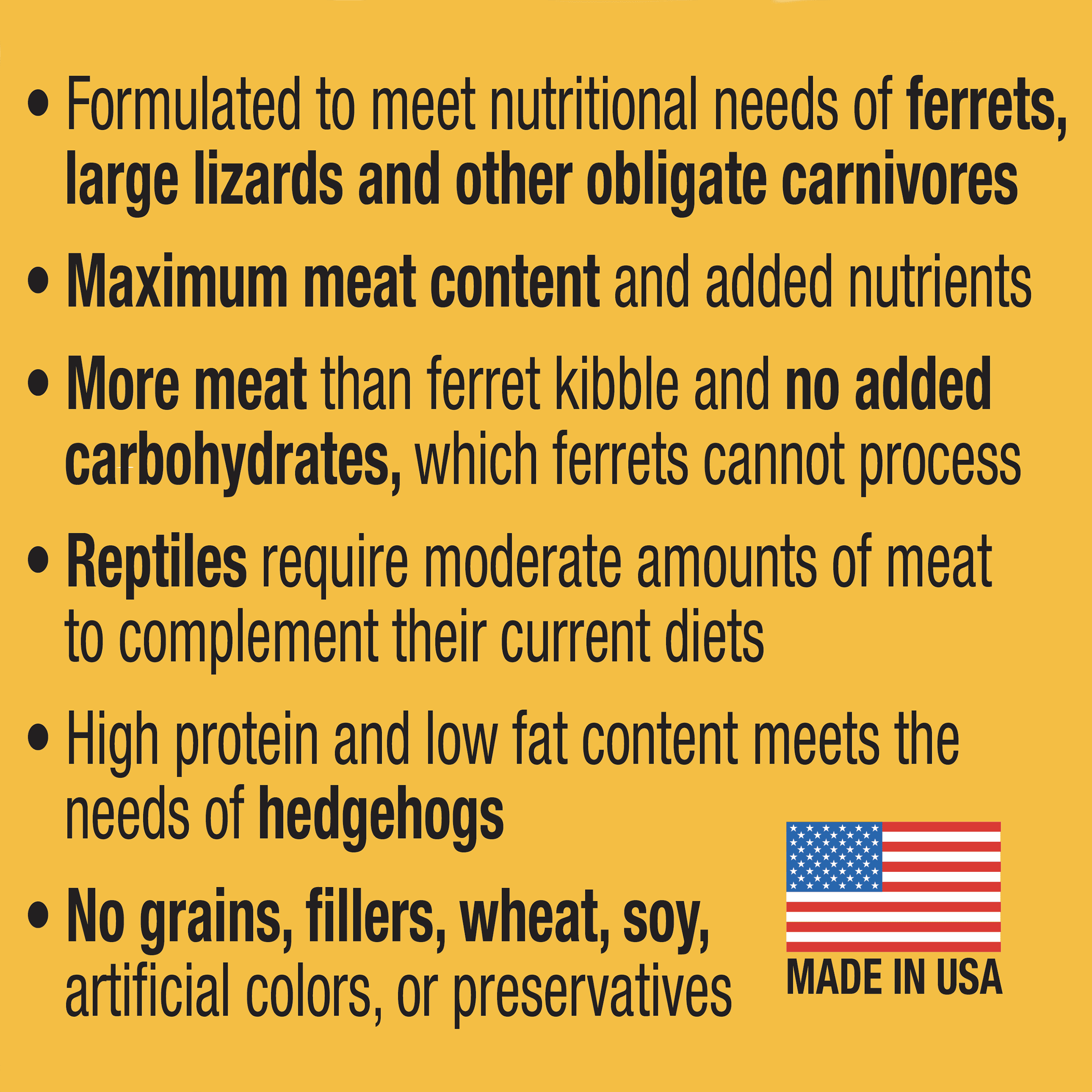 Chicken Dinner for Ferrets & Exotic Pets - Image 3