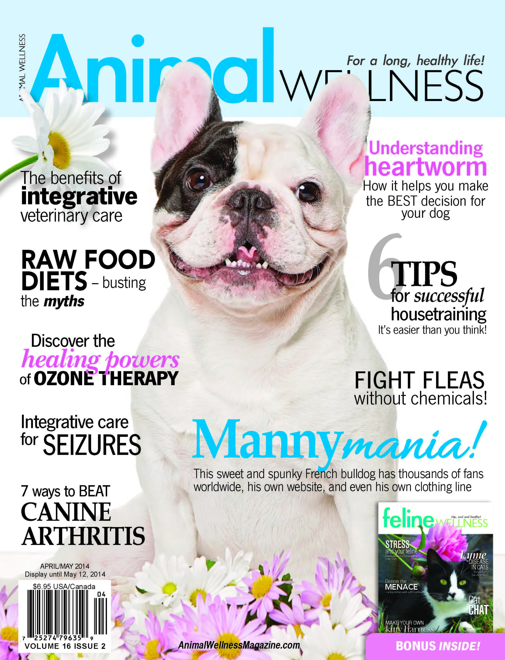 Animal Wellness Magazine: Manny’s Magic and his Evanger's Diet