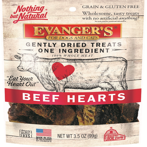 Gently Dried Beef Hearts – Evanger's Dog & Cat Food Company, Inc.