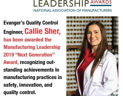 Evangers Engineer Honored with Next Generation Award