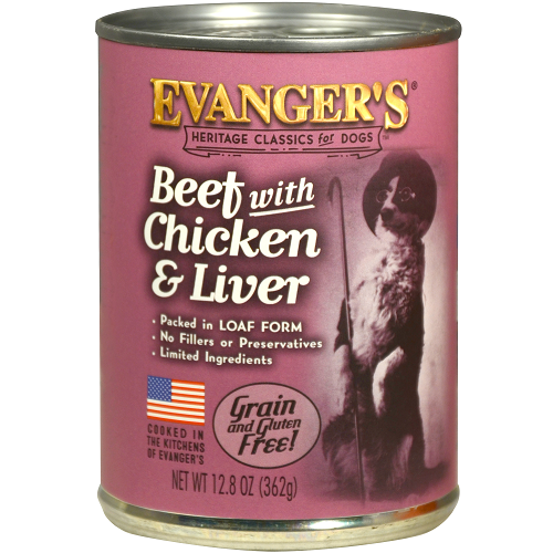 Heritage Classic Beef With Chicken Liver Evanger S Dog Cat Food Company Inc