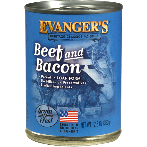 Heritage Classic Beef Bacon Evanger S Dog Cat Food Company Inc