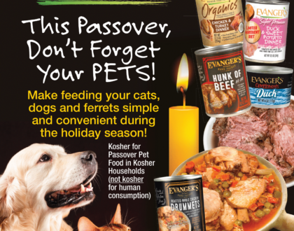 This Passover, Don't Forget your Pets!