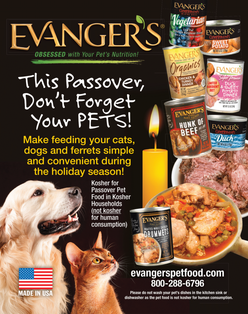 This Passover Don t Forget your Pets Evanger s Dog Cat Food