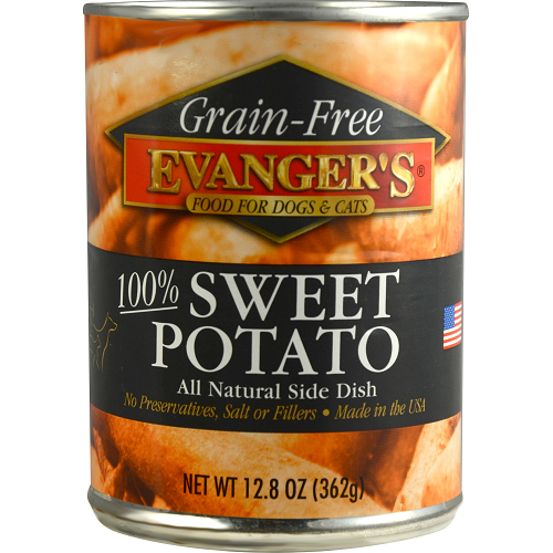 100% Grain Free Sweet Potato for Dogs & Cats 12.8 oz – Evanger's Dog ...